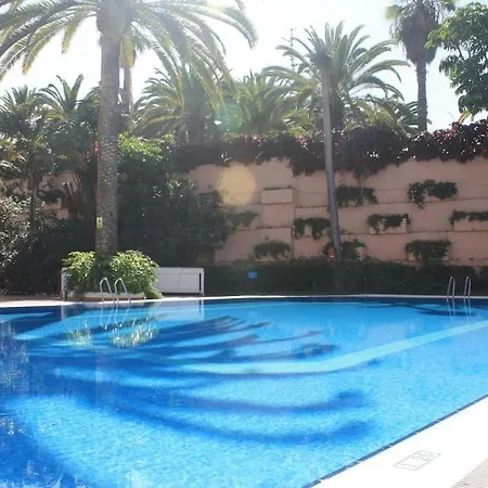 Puerto De La Cruz: Loft, Terraza Y Piscina Lejlighed