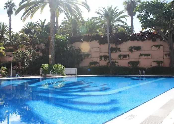 Puerto De La Cruz: Loft, Terraza Y Piscina Apartamento