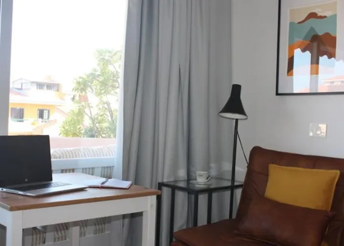 公寓 Puerto De La Cruz: Loft, Terraza Y Piscina 拉克鲁斯