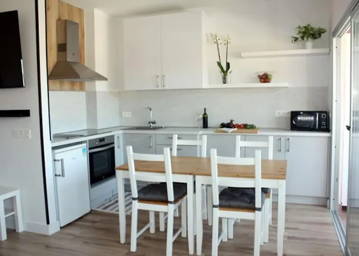 公寓 Puerto De La Cruz: Loft, Terraza Y Piscina