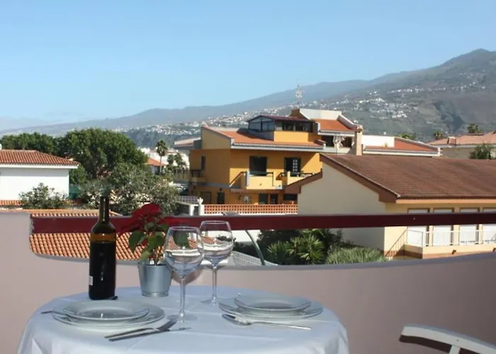 Puerto De La Cruz: Loft, Terraza Y Piscina